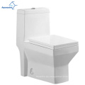 Aquakubische einteilige Quadrat-Toilettenwaschung S-Trap Keramik-Badezimmer-Toilette